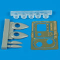 Spitfire PR XI cameras - HASEGAWA 1:48