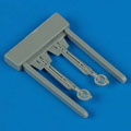 Spitfire Mk. IX control sticks - 1:48