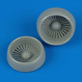A-10A Thunderbolt II Correct fan Blades - ITALERI 1:48