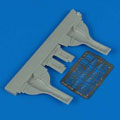 F6F-3 Hellcat undercarriage covers - EDUARD 1:48