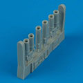 F4U-7 Corsair exhaust - HASEGAWA 1:48