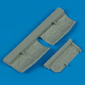 F-16 Fighting Falcon undercarriage covers - HASEGAWA 1:48