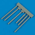 Wellington fuel outlet pipe - closed flaps - TRUMPETER 1:48