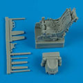 Su-25 ejection seat with safety belts - 1:48