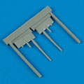 F6F-5/5E Hellcat gun barrels 20mm cannon - EDUARD 1:48