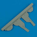 Kawasaki Ki 61-I undercarriage covers - HASEGAWA