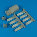 E-2C Hawkeye propellers w/tool - KINETIC / ITALERI