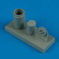 SBD Dauntless life raft container - HASEGAWA