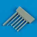 N1K1 Shiden gun barrels - HASEGAWA