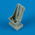 Me 163A seat with seatbelts