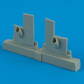 TBM-3 Avenger exhaust pipes - HASEGAWA 1:72