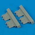 Ju-88 undercarriage covers - HASEGAWA 1:72