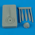 Spitfire Mk.I de havilland propeller w/tool - TAMIYA 1:72