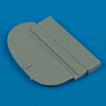Spitfire Mk.IX standart chord rudder - AIRFIX