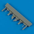 F6F-3N/5N Hellcat Night Exhaust, Antennas - EDUARD
