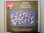 Compo boxes and biscuit tins