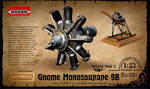 Engine Gnome Monosoupape 100 h.p 1/32