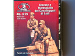 Lieutenant and sergeant of the Cavalleggeri di Lodi