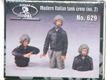 Modern italian tank crew 