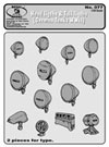 Head lights-tails light (German tanks) 1:35