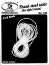 Tank steel cables No. 2 (for light tanks) 1:35