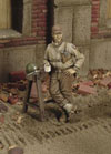 U.S. Soldier at break - WWII 1:35