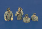 British tank crew - WWII (3/2 fig) 1:35