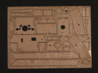 Scraped Zimmerit Panther A Early (for Dragon kit) 1:35