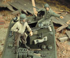 M3A3 Stuart Crew (WWII) 1:35