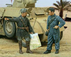 Italian Captain and tanker-WWII (1/35 scale)