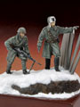 Italian infantryman and officer (Russia 1942-43)