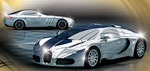 Mercedes SLR / Bugatti Chrome Edition Limitée