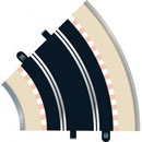 Rail Courbe Standard 45° (2 p) (P:12 réf)
