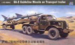 SYSTEME DE MISSILE S/ REMORQUE SAM-2 (MOYEN-ORIENT) 1/35