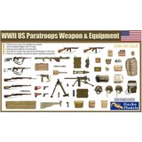 35GM0050 WWII US Paratroops Weapon & Equipment 1:35
