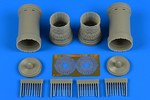 McDonnell F-15B/F-15C/F-15D/F-15I Eagle exhaust nozzles (designed to be used with Great Wall Hobby kits)