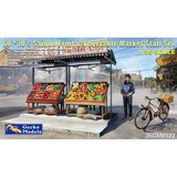 35GM0122 60’ / 70’s Saigon Fruit & Vegetable Market Stall Set 1:35