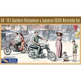 35GM0127 60’/ 70’s Southern Vietnamese & Japanese Motorbike Set 1:35