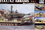 M1A1/A2 ABRAMS 5 EN 1 1/35