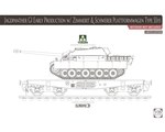 Jagdpanther G1 early production w/ Zimmerit & Schwerer Plattformwagen Type SSys (interior not included) Limited Edition 1:35
