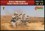 M1916 37mm Gun with French Foreign Legion Crew Rif War 1:72
