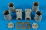 Su-27 Flanker B Exhaust Nozzles 1:72