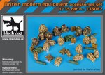 British modern equipment accessories set