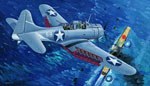DOUGLAS SBD-3 'DAUNTLESS'  - Bataille de Midway  CLEAR EDITION 1/32
