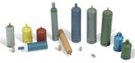 Gas Bottles (11pcs) 1:35