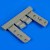 P-40E Warhawk Undercarriage Covers (Hasegawa) 1:32