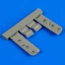 P-40E Warhawk Undercarriage Covers (Hasegawa) 1:32