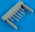 Curtiss P-40B/P-40C Gun Barrels (designed to be used with Airfix kits)