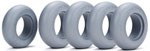 He 219 A-0 Weighted Tires (Without Tread) 1:32