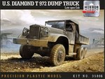 US Diamond T 972 Dump Truck Late with open cab 1:35
